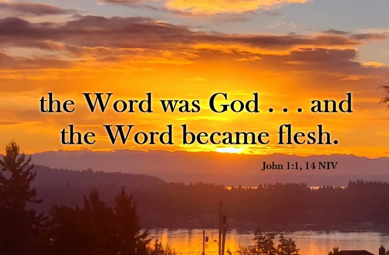 the Word became flesh