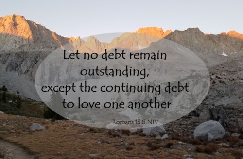 The unending debt of love