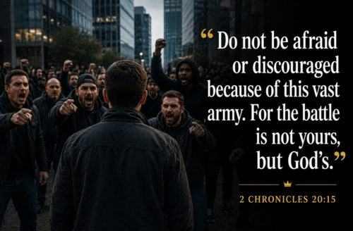 the battle is not yours
