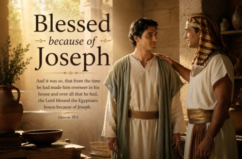 blessed because of Joseph