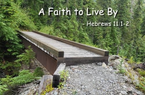A faith to live by