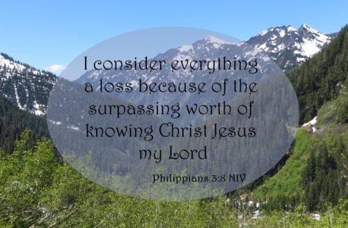 the surpassing worth of knowing Christ