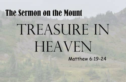 Treasure in heaven