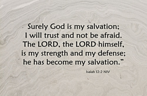 God is my salvation