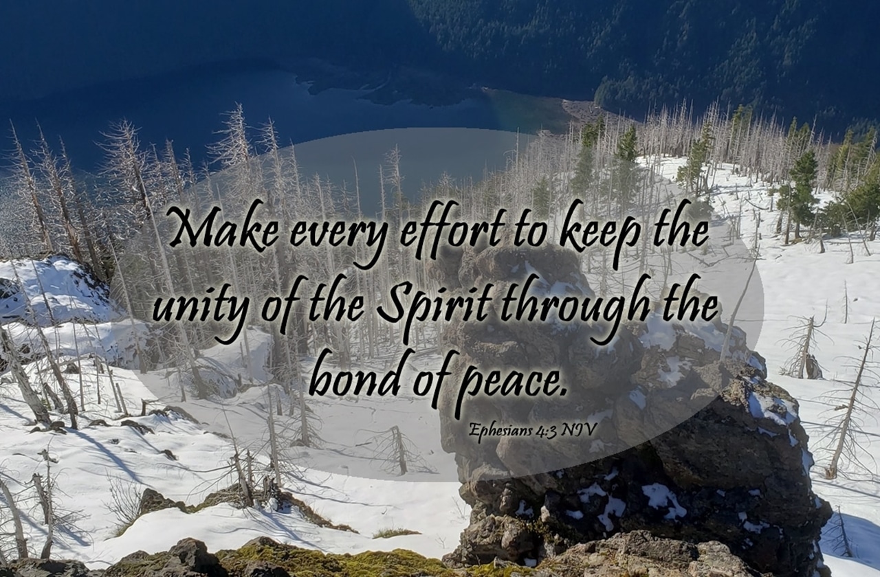 keep the unity of the Spirit