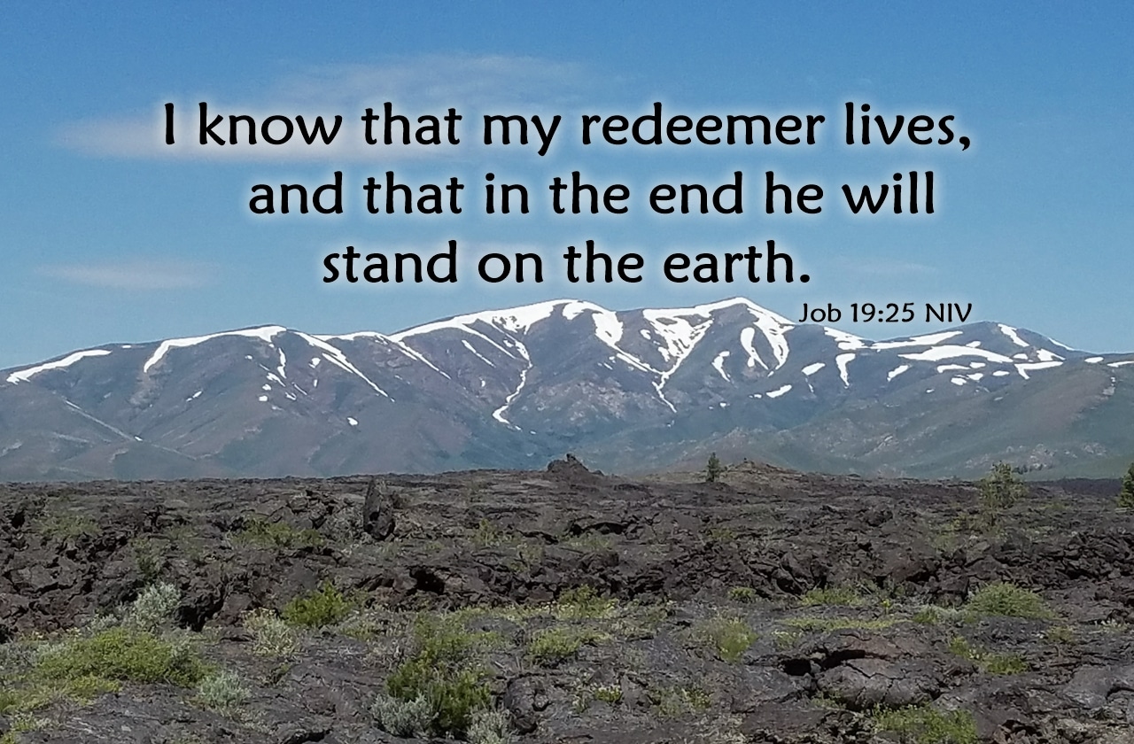 I know that my redeemer lives