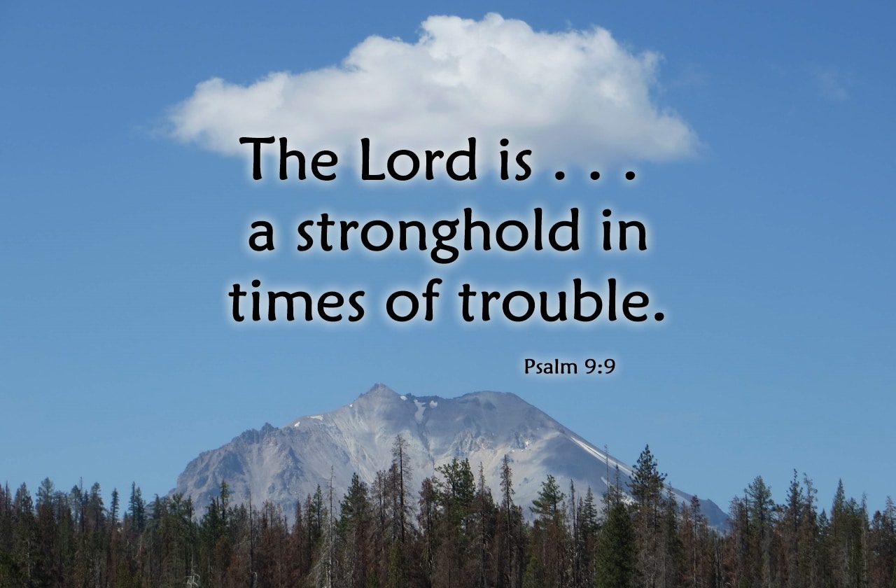 a stronghold in times of trouble