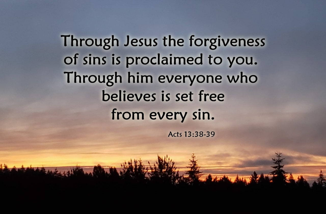 Forgiveness for All Who Believe