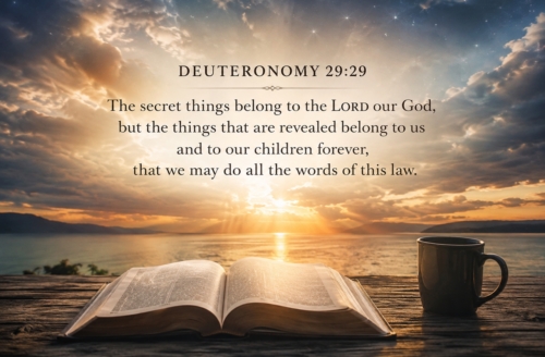 The Secret Things Belong to the Lord