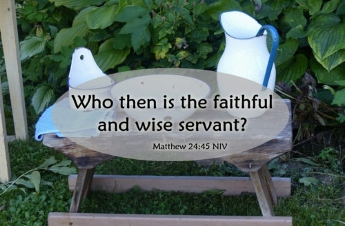 The Faithful and Wise Servant