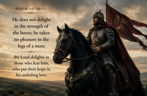 God Delights in Those Who Fear Him