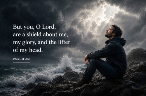 Through all the challenging circumstances we may face, God is a shield for those who trust in Him, giving us peace and security.
