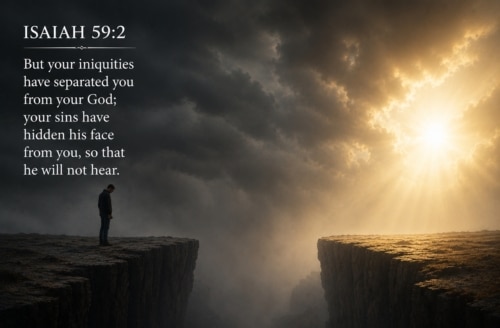 My Sin Has Separated Me from God