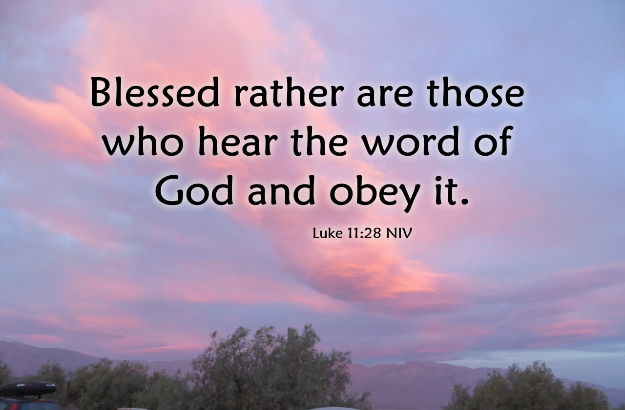 Blessed Are Those Who Hear and Obey
