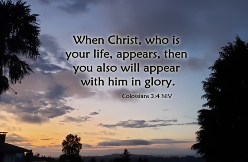 Appearing with Christ in Glory