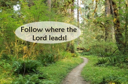Following the Lord’s Leading