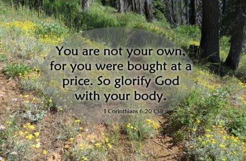 honor God with your body