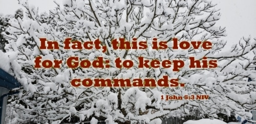 love God keep his commands
