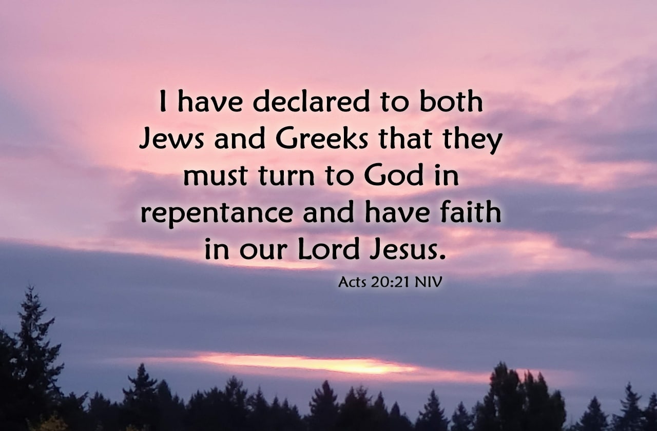 repentance and faith