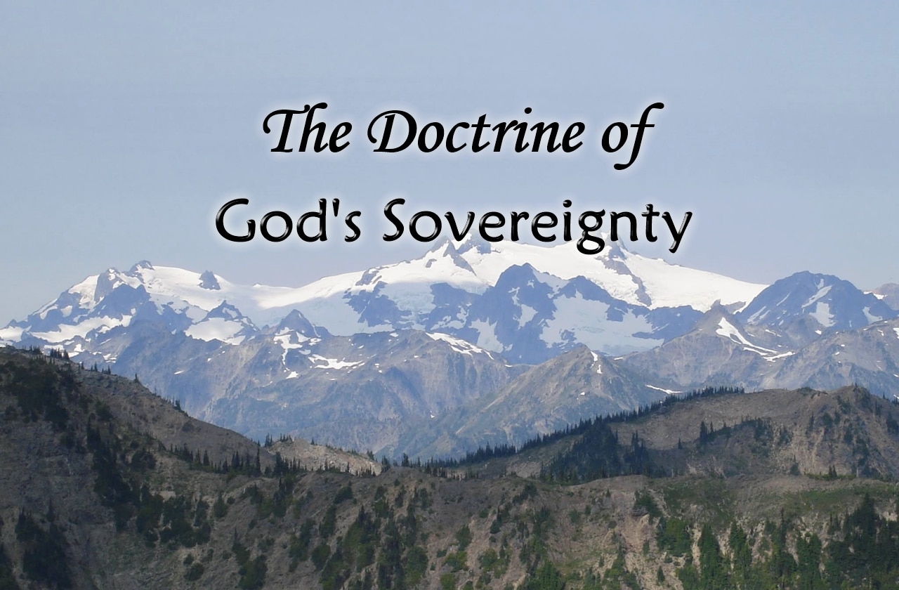 the doctrine of the sovereignty of God