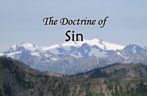 the doctrine of sin