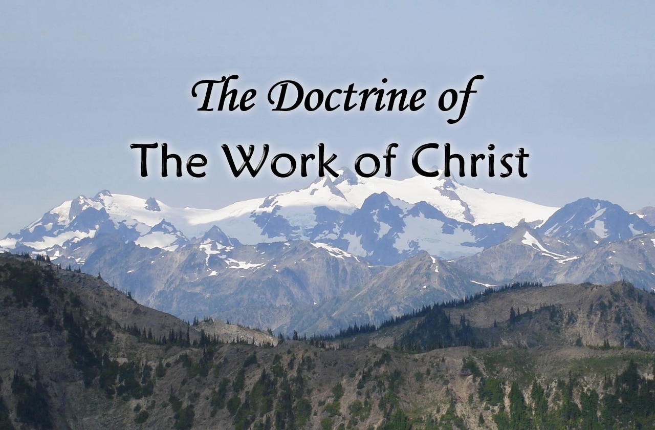 doctrine of the work of Jesus