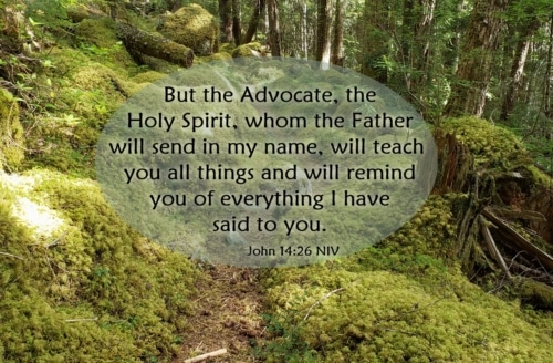 The Holy Spirit will teach us